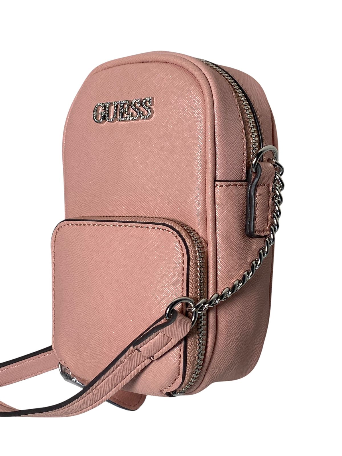 ✨ Crossbody Guess Rosa Compacto - Estilo Moderno y Funcional ✨