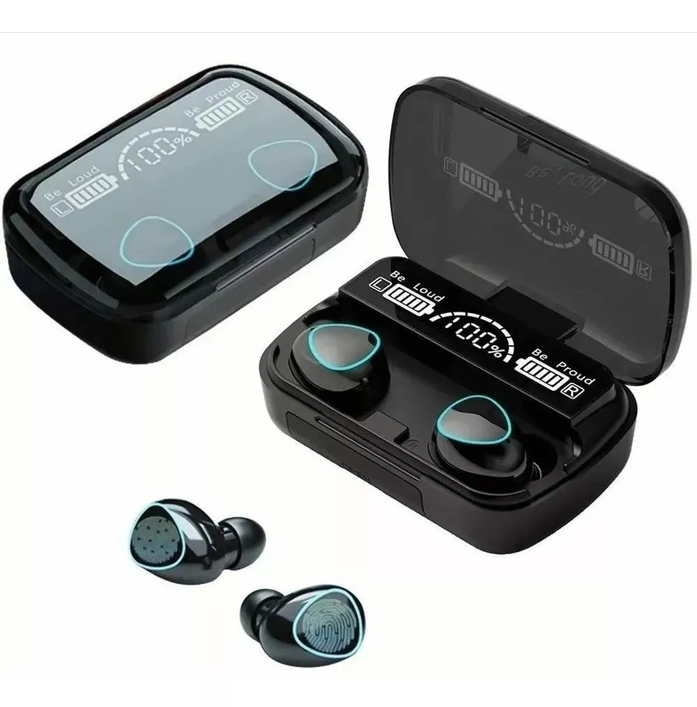 Audífonos In-ear Inalámbricos Bluetooth M10 Negro - Tecnología y Estilo