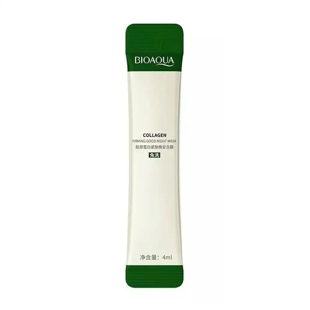 1pza Mascarilla facial líquida reafirmante bioaqua con extracto de colágeno 4ml / bqy92892