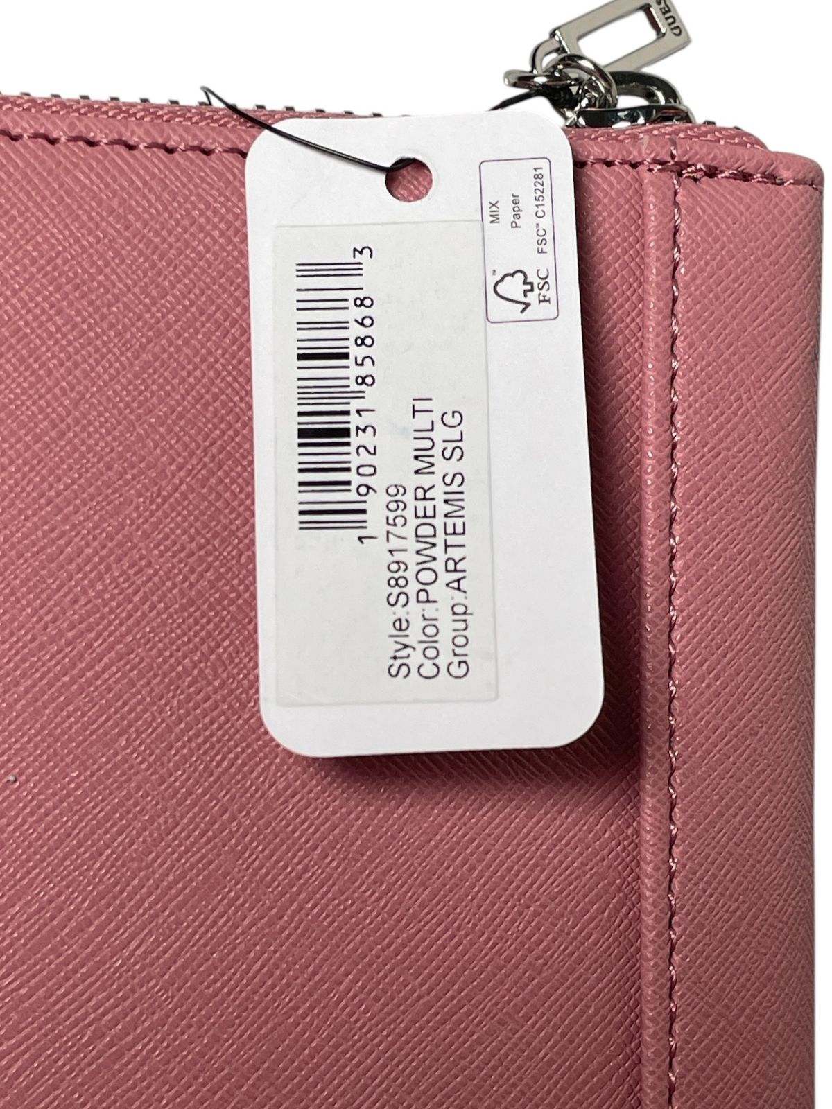 🌸 Cartera Guess Rosa con Cierre Total 🌸